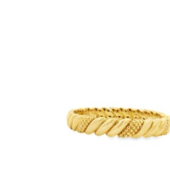 Pulsera tipo brazalete «Bujukan» de Gabriel & Co., de oro amarillo de 14k