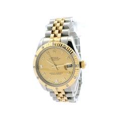 Rolex 178313 Datejust 31mm Champagne MOP Diamond Dial Diamond Bezel Two-Tone