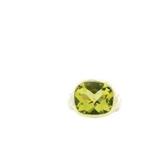 David Yurman 14k Yellow Gold & Sterling Silver Albion Lemon Citrine Ring
