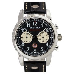 Chopard 161256-1002 Grand Prix De Monaco Stainless Steel Black Dial Watch