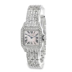 Montre Cartier Santos Demoiselle 2698 à cadran en nacre (pièce de rechange)
