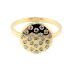 'DIAMOND LOVE' on PLANET 22 Yellow Gold Ring