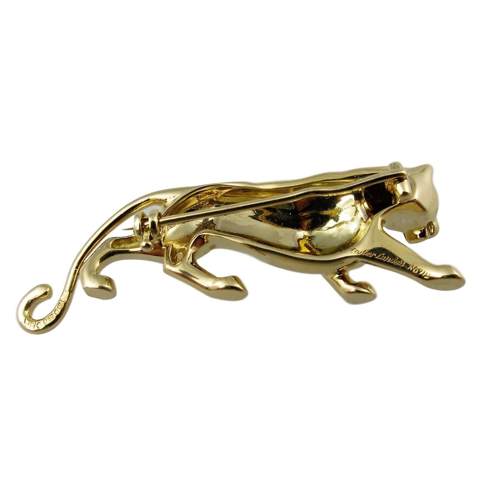 cartier panther brooch price