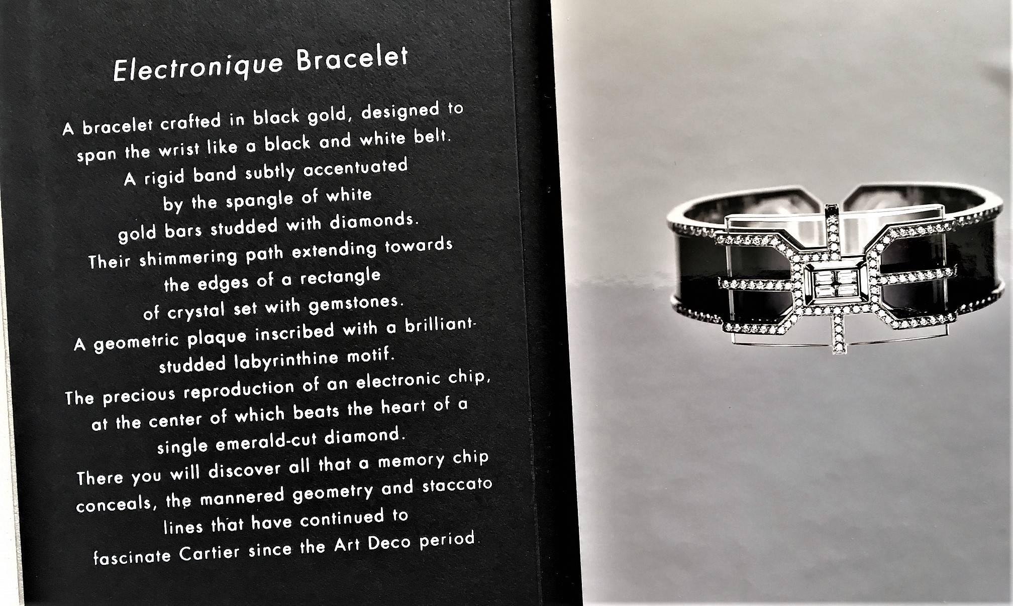 Cartier Museum White Diamond Crystal Necklace Brooch Bracelet Set Suite  For Sale 2