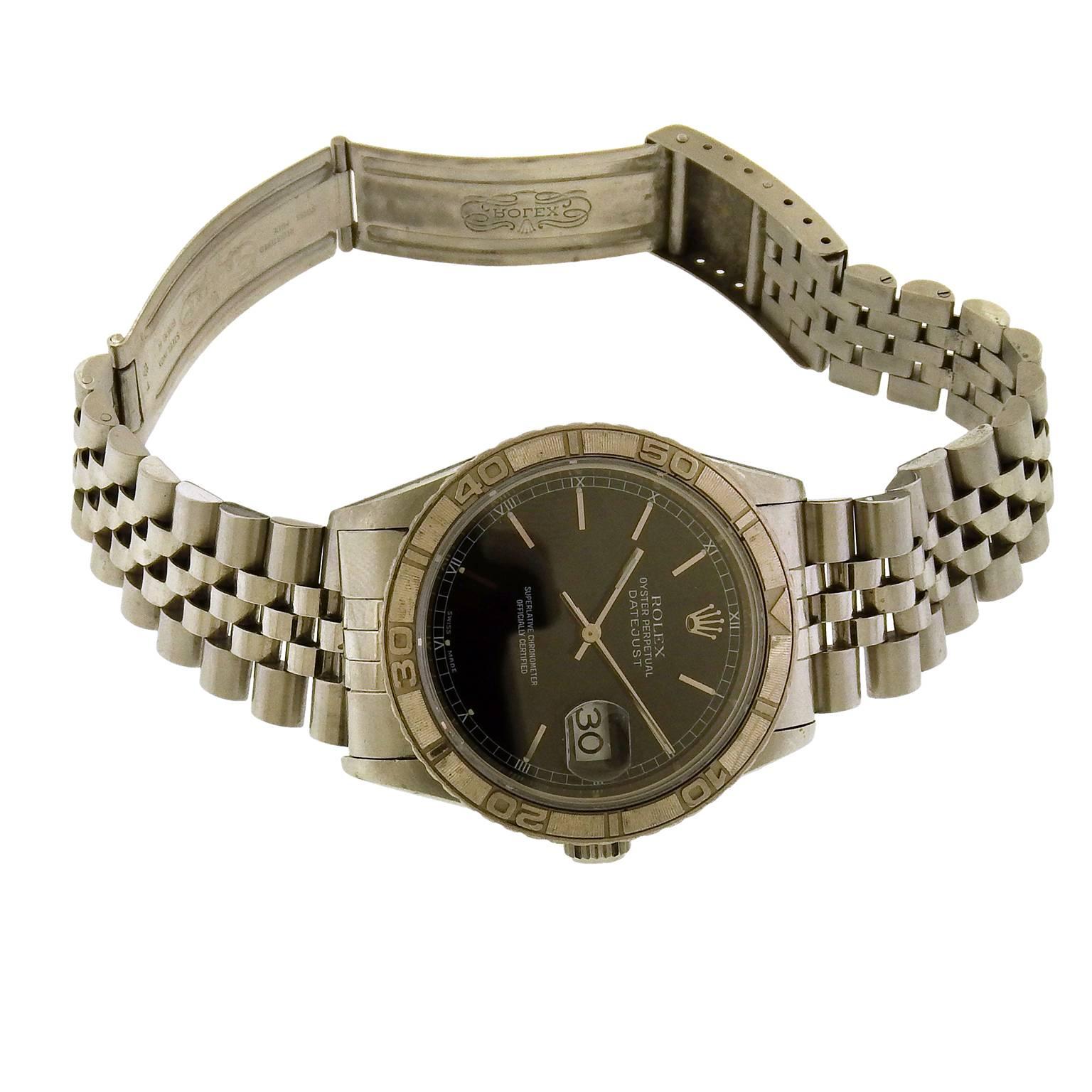 Men's Rolex Datejust Ref. 16264 Turn-O-Graph Wrist Watch