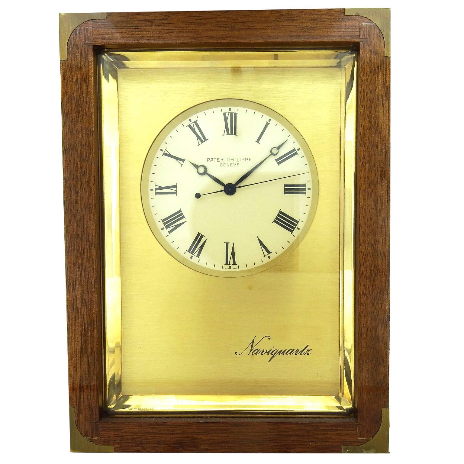 Patek Philippe Naviquartz Chronometer Clock