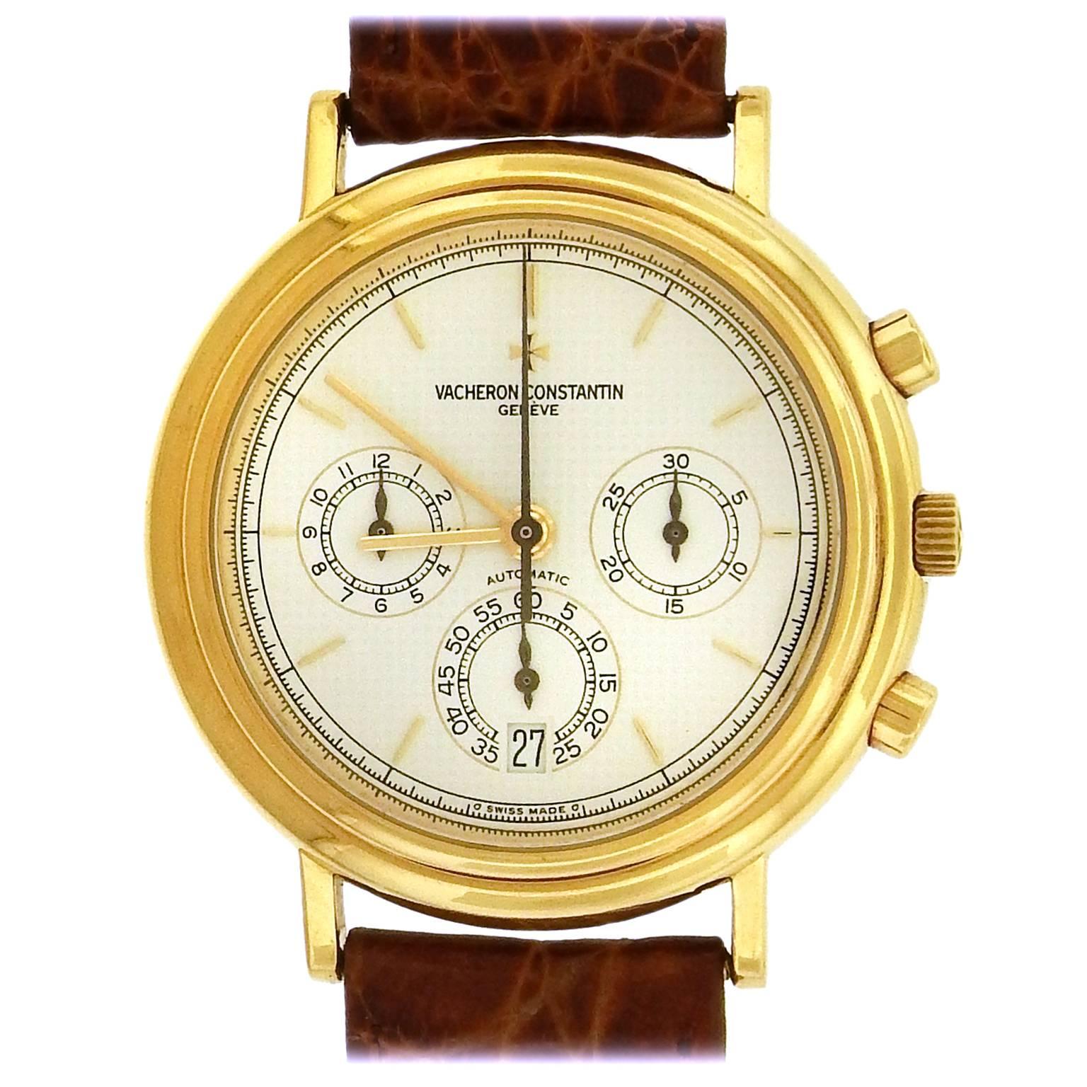 Vacheron & Constantin Yellow Gold Chronograph Automatic Wristwatch, circa 49003