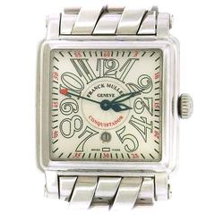 Franck Muller Stainless Steel Conquistador Cortez Self-Winding Wristwatch