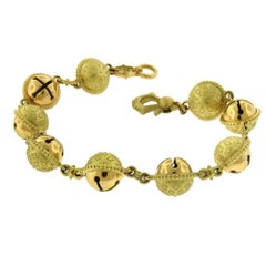 Paul Morelli  Gold Meditation Bells Bracelet