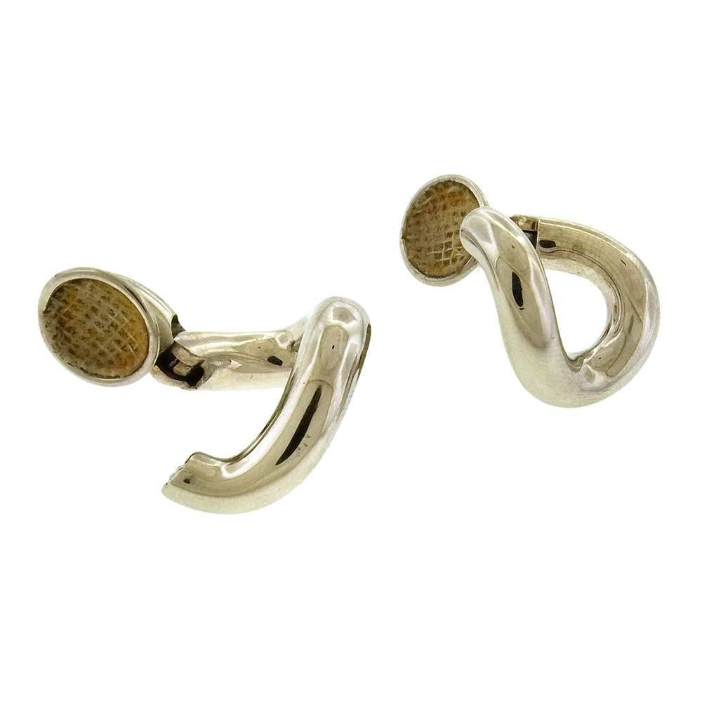 Women's Pomellato 18 Karat White Gold Clip-On Earrings
