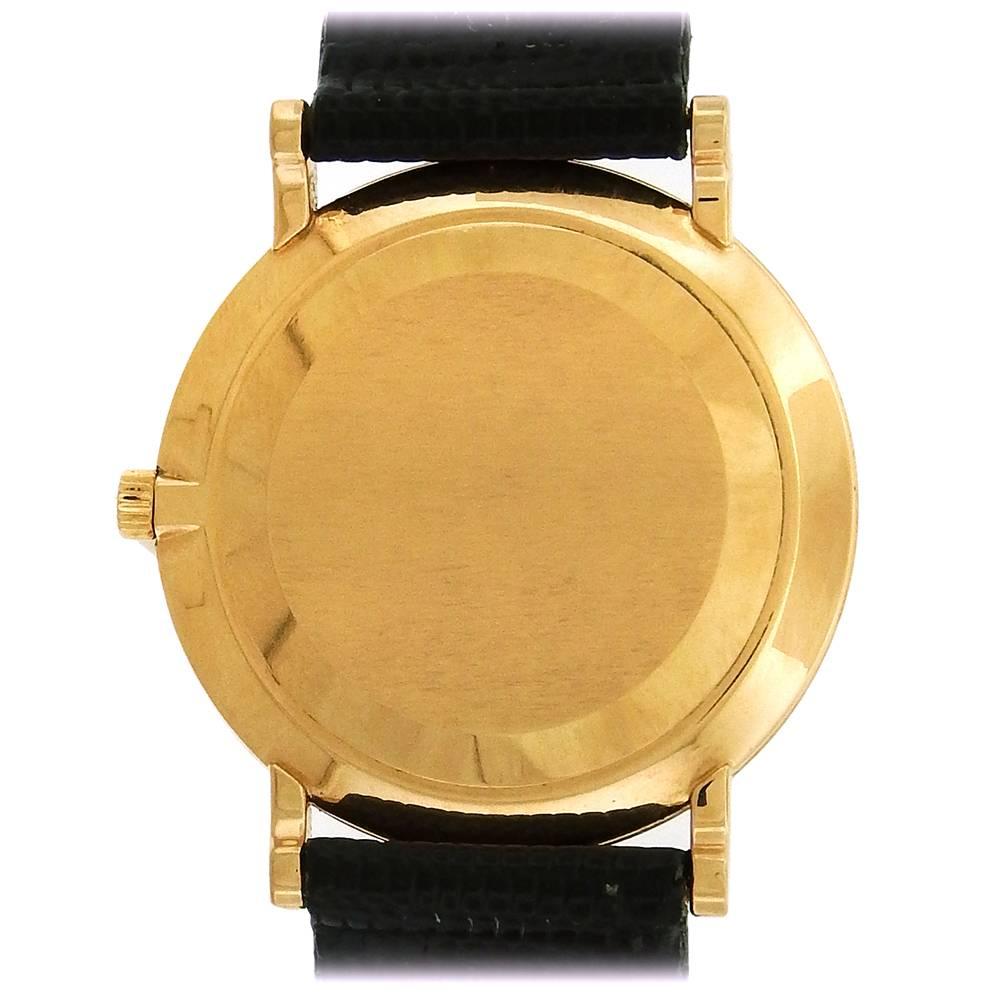 Women's or Men's Patek Philippe Rose Gold Officer's Calatrava manual dress Wristwatch