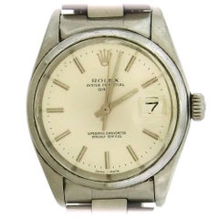 Rolex Stainless Steel Date Oyster Perpetual Automatic Wristwatch Ref 1500 