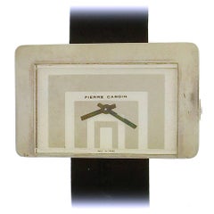 Pierre Cardin by Jaeger stainless steel mechanical Wristwatch, 1970s