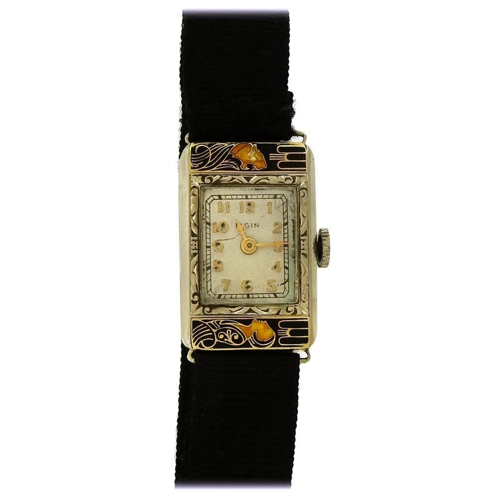 1920 elgin wrist watch