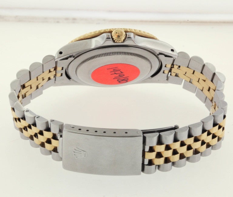 Rolex Yellow Gold Stainless Steel 