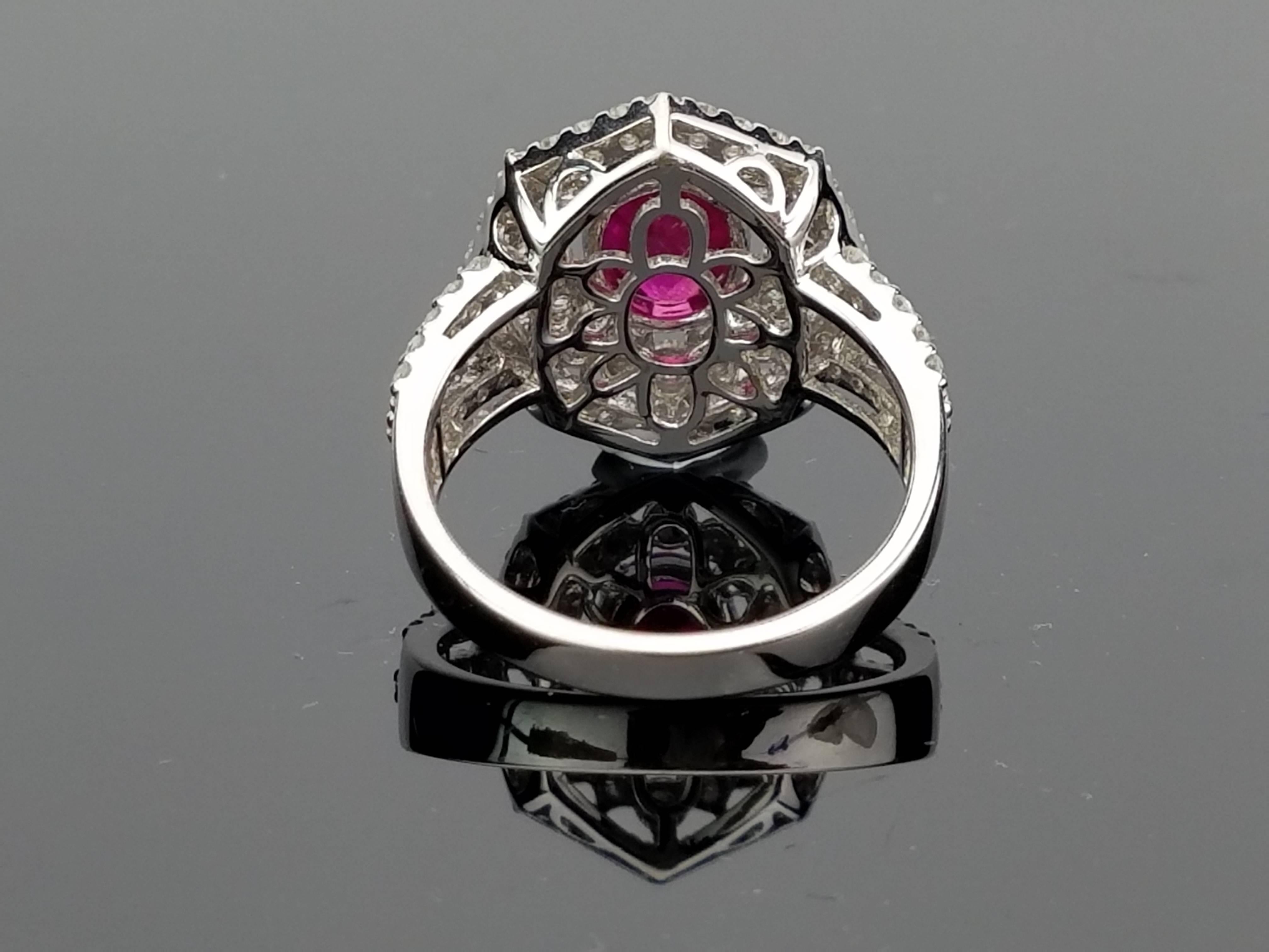 ruby cocktail ring