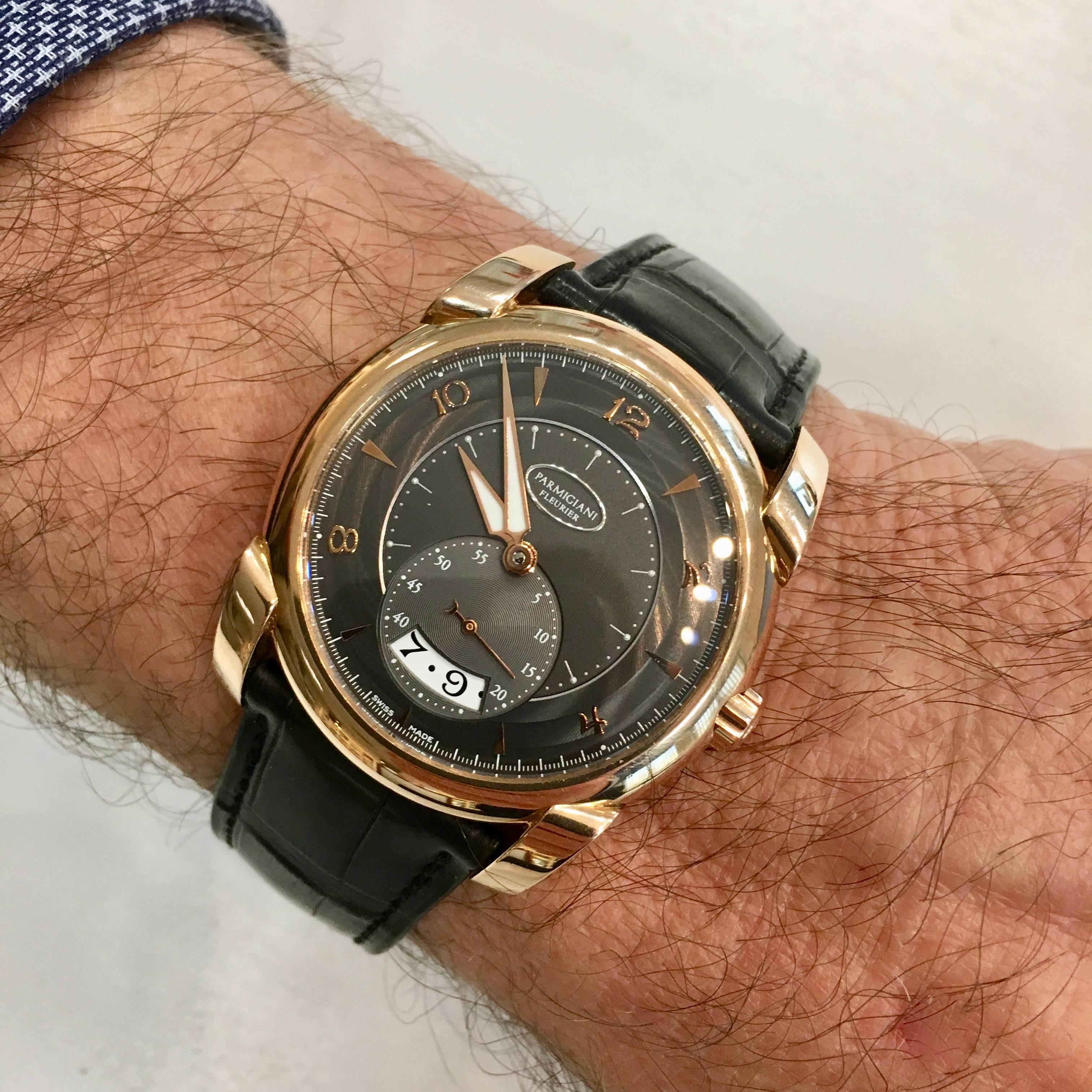Parmigiani Fleurier Kalpa Tonda Pink Gold One of 35 Made Wristwatch 6