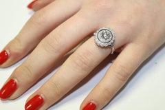Diamond Cluster Ring