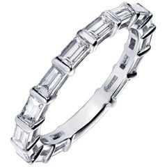 Octavia Baguette Diamond Eternity Band