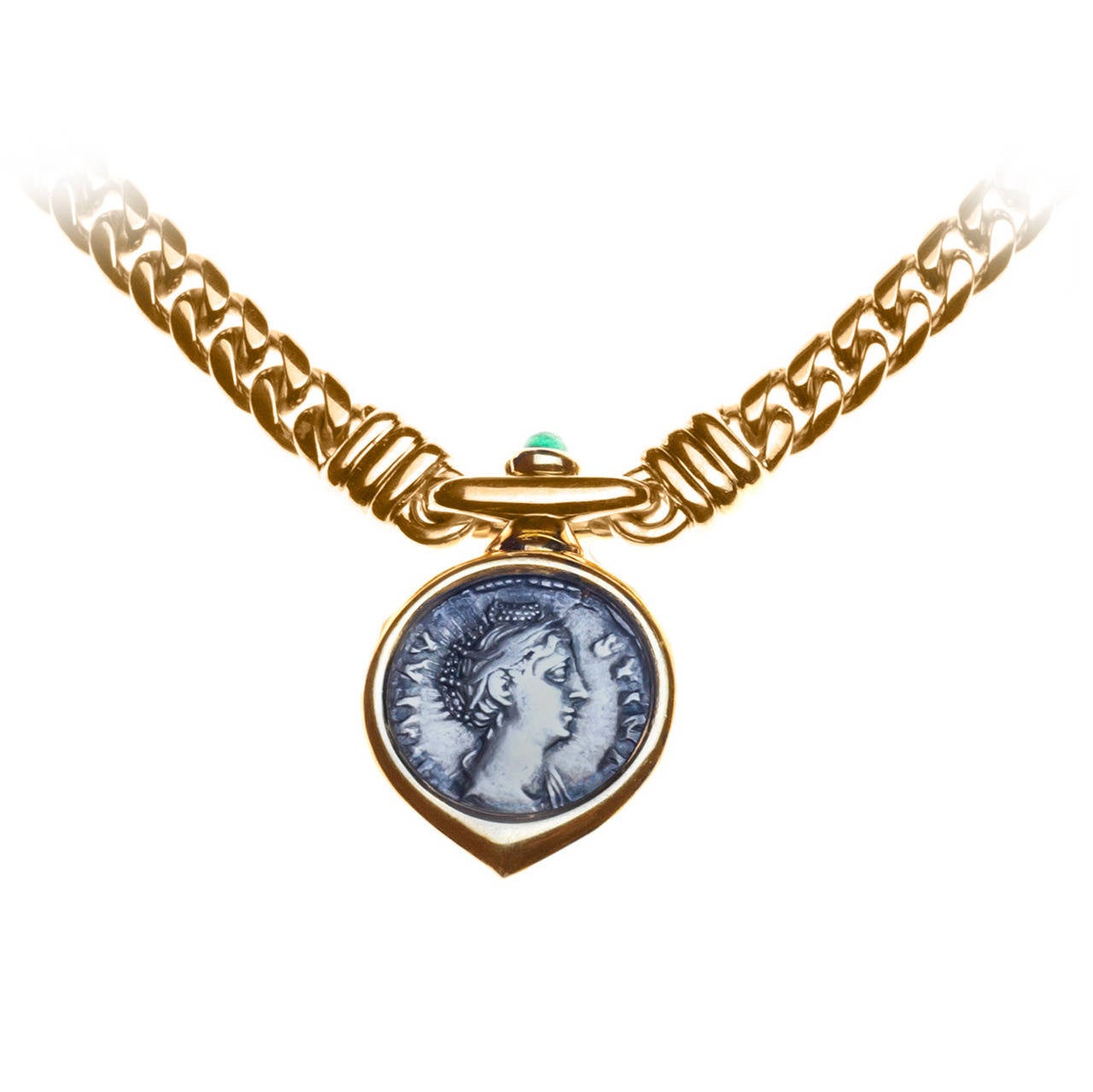 Bulgari Ancient Coin Necklace