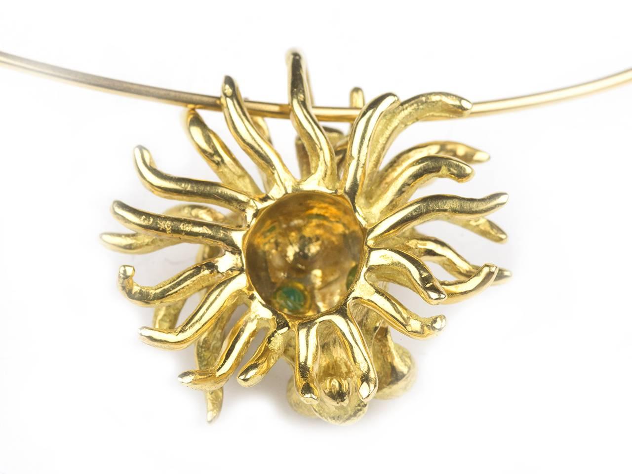Women's or Men's Cartier Gold Pendant Necklace