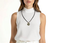 Bulgari Hardstone Inlay Reversible Pendant