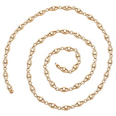 Collier « Lugano » avec diamants et émail vert