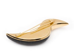 Vhernier Ebony and Diamond Toucan Brooch