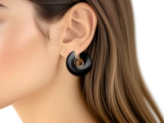 Vhernier Jet Verso Earclips
