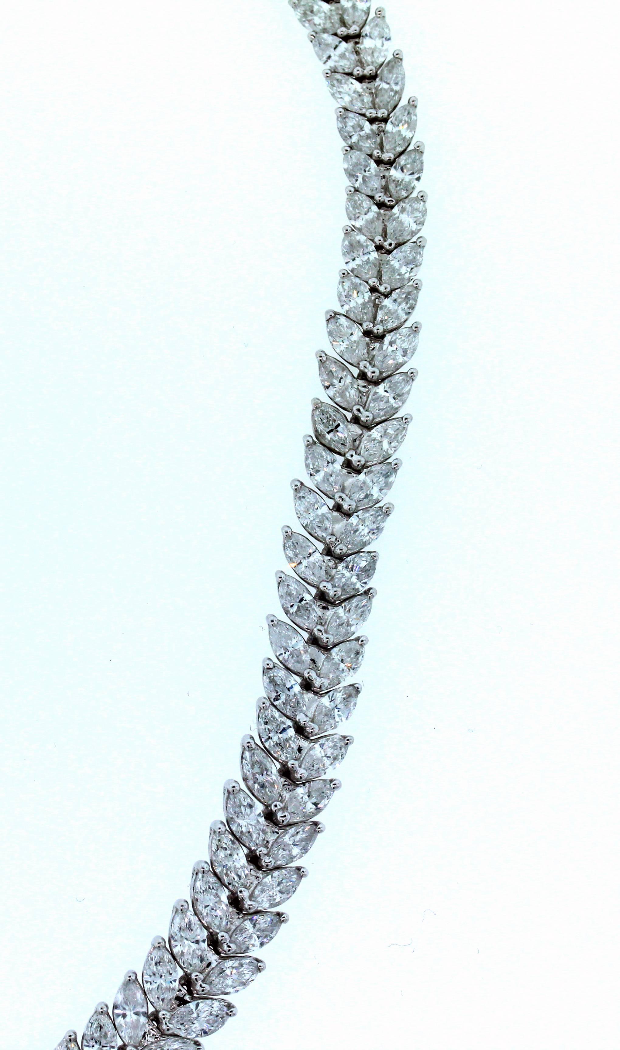 55 Carat Diamond and Amethyst Necklace 2