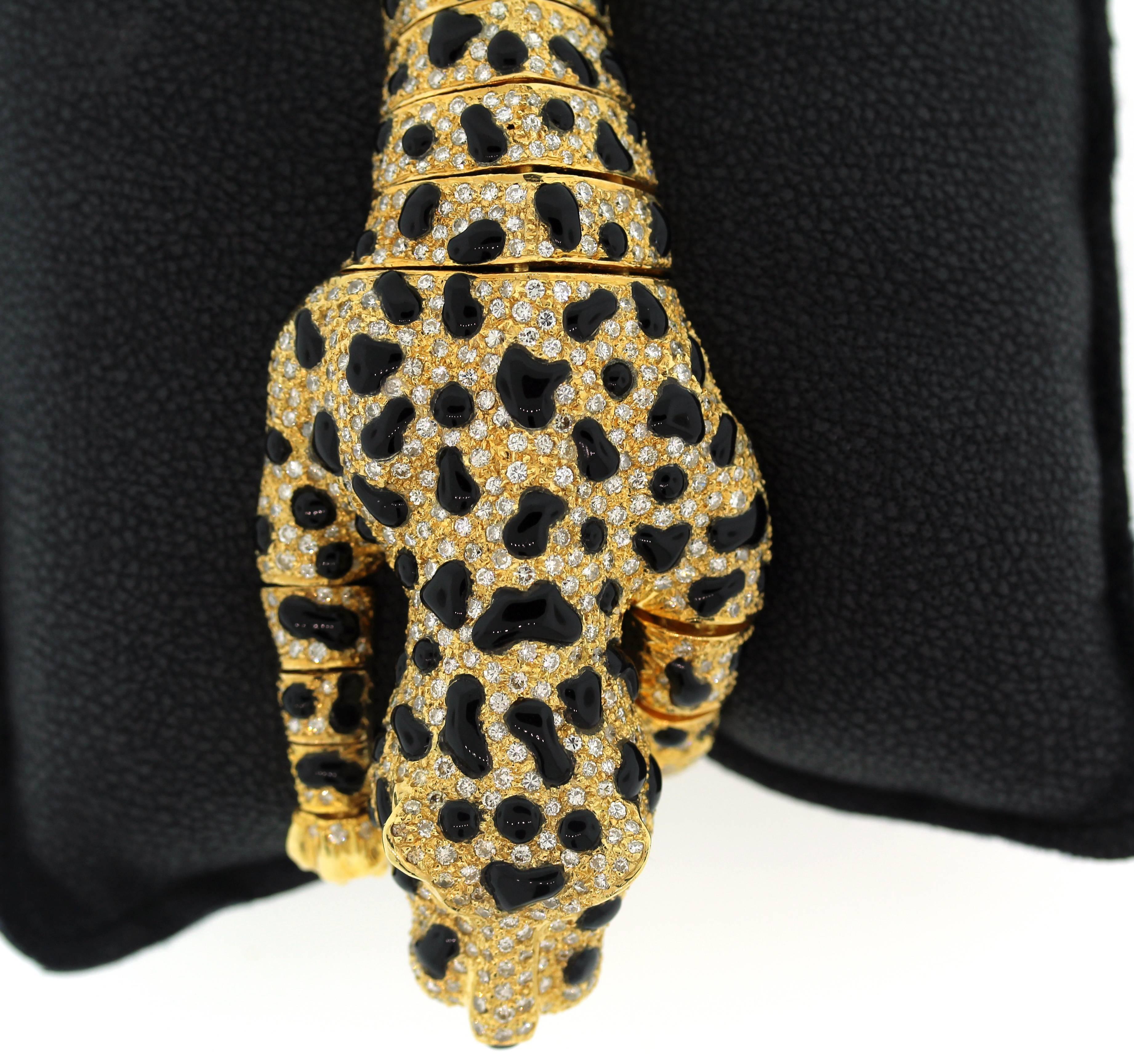 gold tiger bracelet