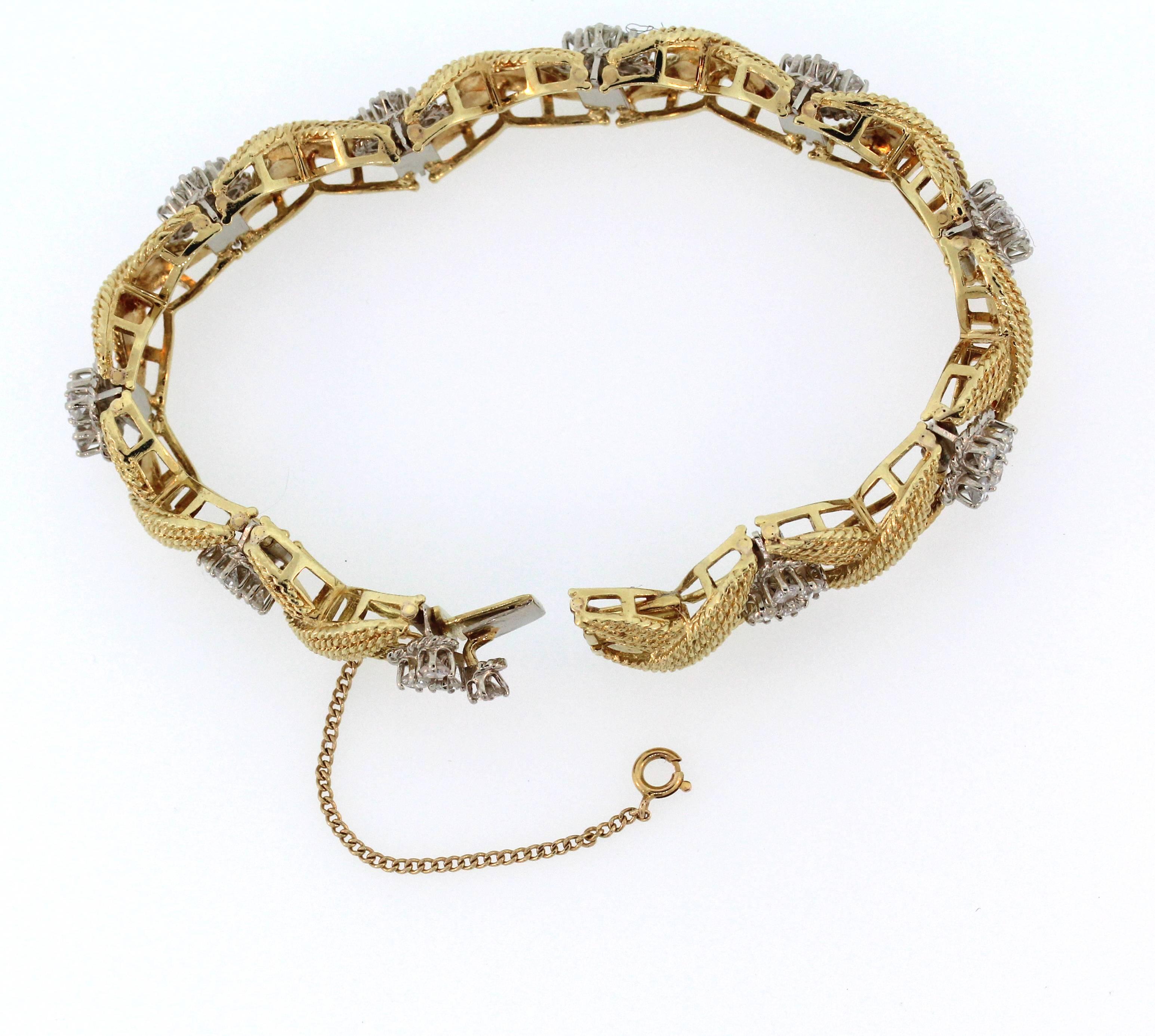 Diamond Gold Bracelet 2