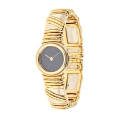 Piranesi Yellow and White Gold Bracelet Wristwatch