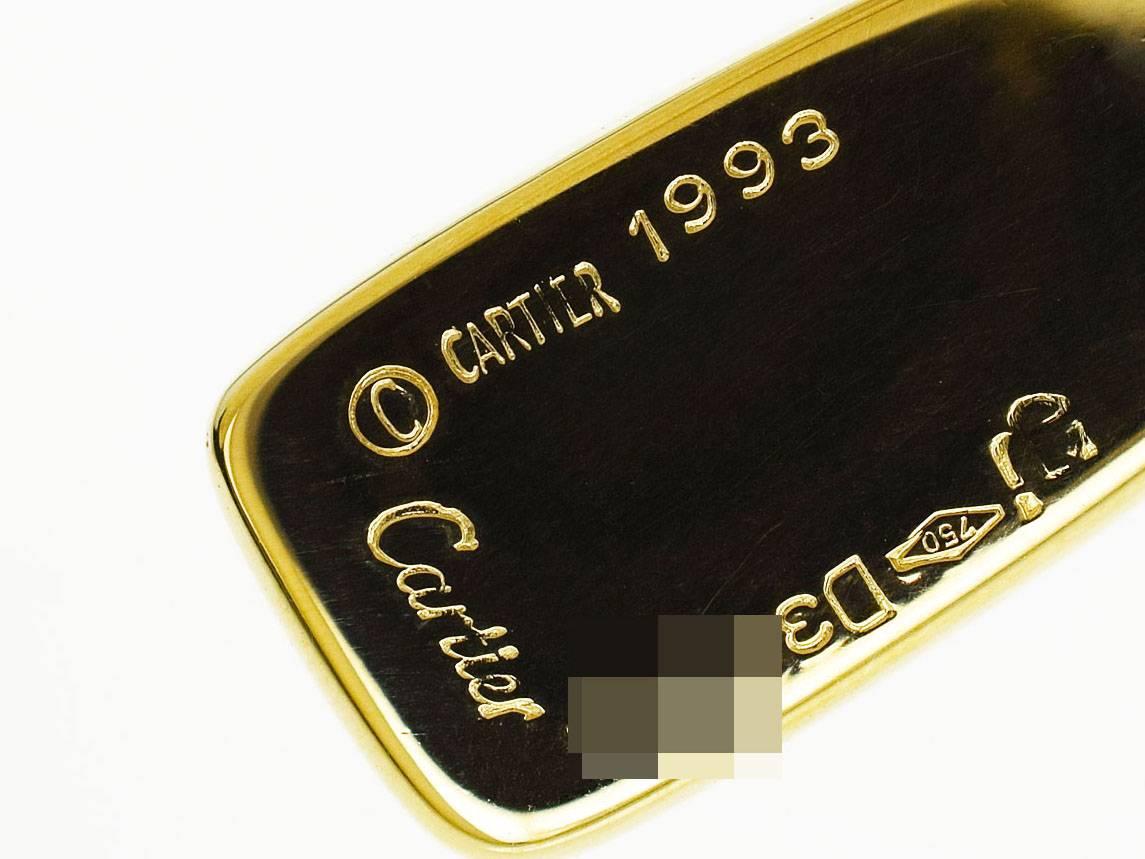  Pendentif Broche Croix Byzantine MM de Cartier en or jaune 18 carats:: 1993 Unisexe 