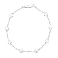 Cartier Love Pastilles Armband aus 18 Karat Weißgold, Zertifikat vom Oktober 2007