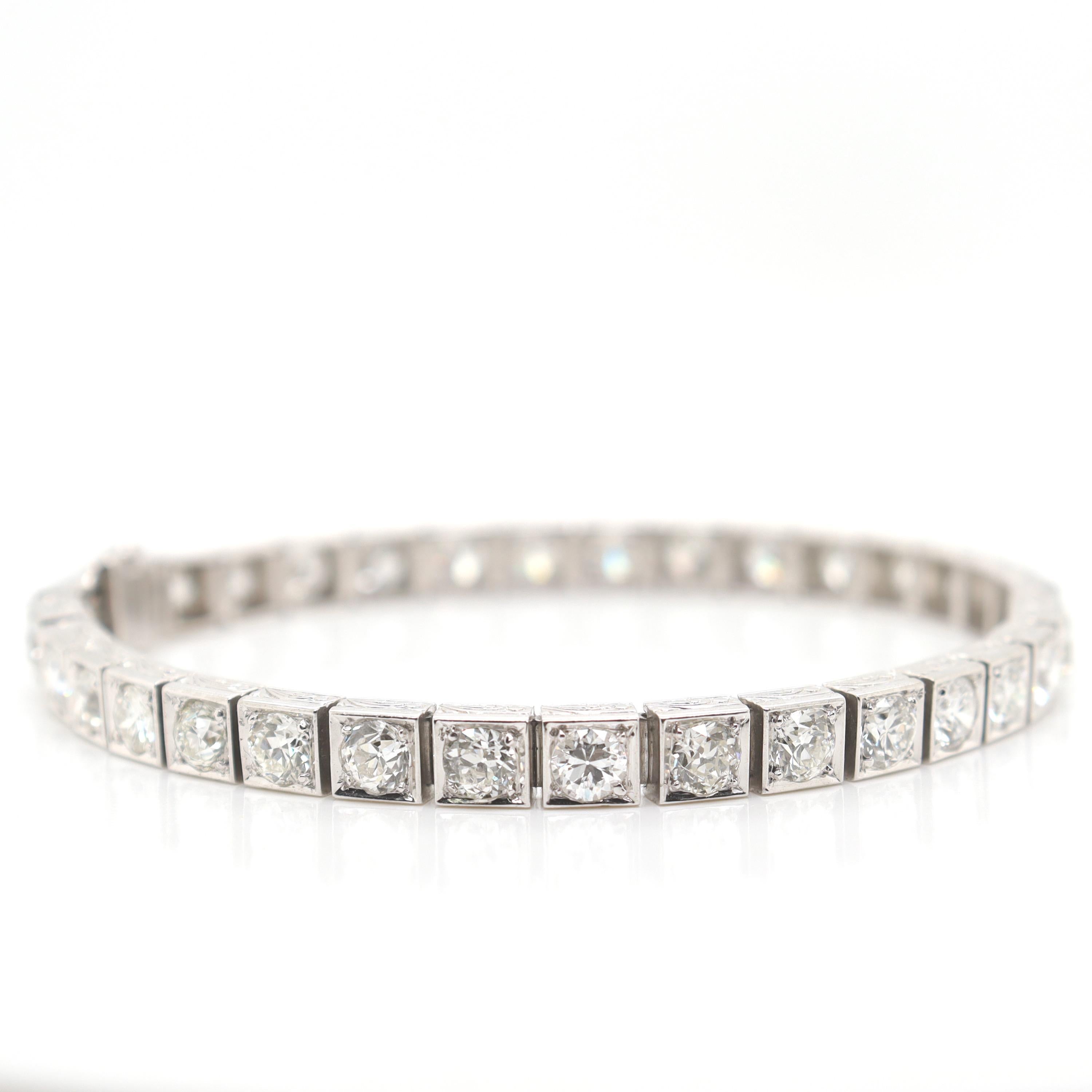 diamond tennis bracelet used