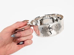 Tiffany & Co. Cuenco de plata de ley para bebés o cuenco para niños con ositos de peluche