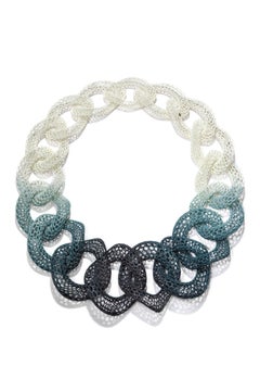 “Trans-Hematopoietic Black, Neckpiece” a Printed 3D Necklace by Doug Bucci, 2011