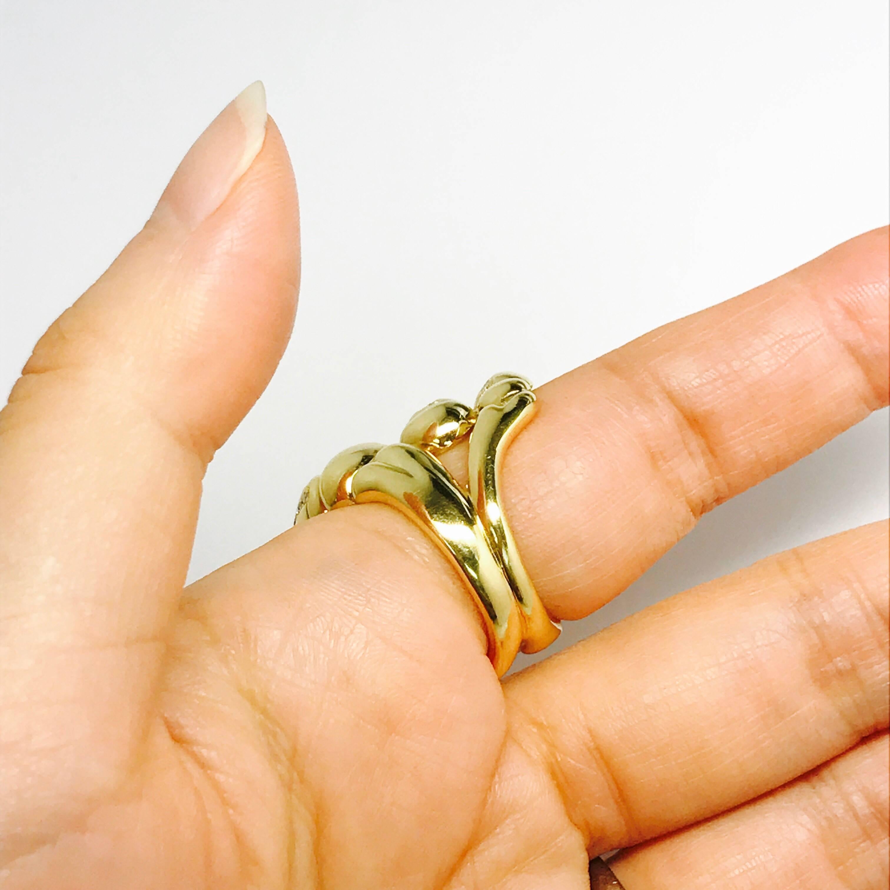 Latreia by Mana Matsuzaki Monarkos Diamond Claw Unisex Ring In New Condition For Sale In Tokyo, JP