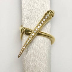 Latreia by Mana Matsuzaki  Keras Diamond Horn Unisex Ring