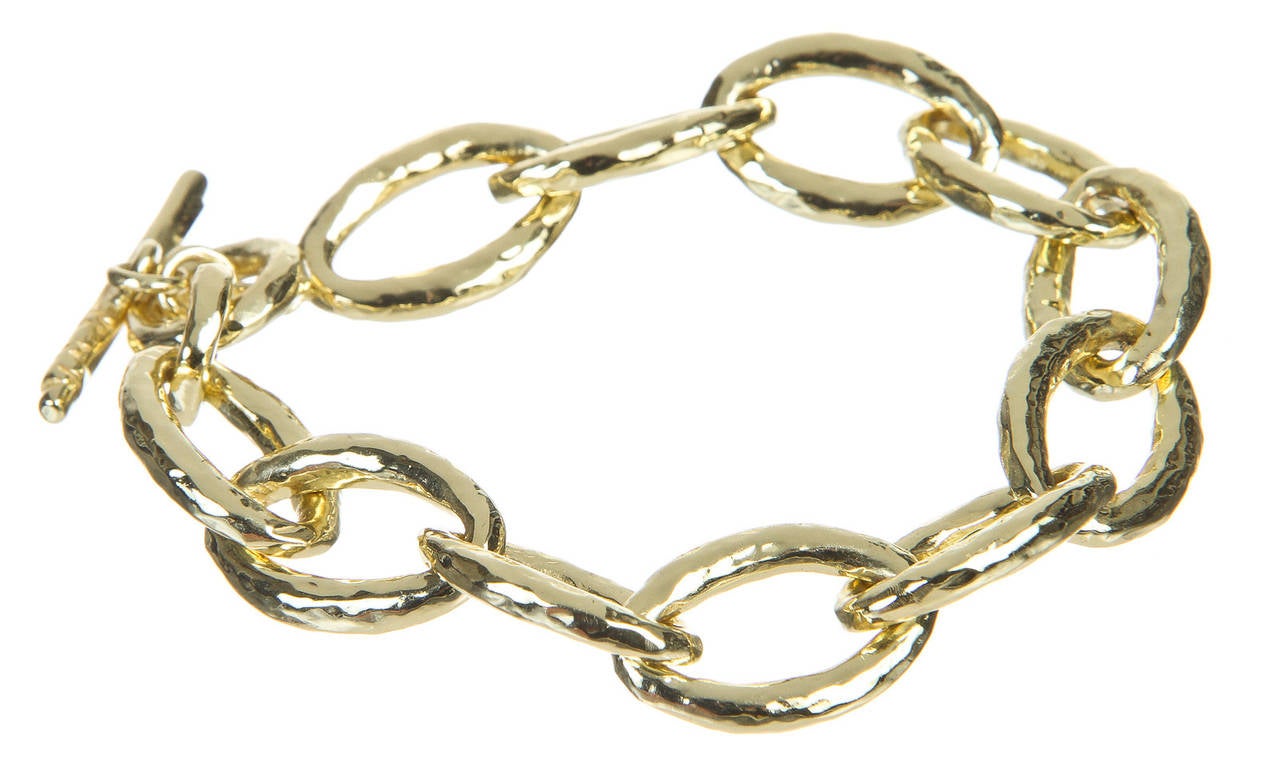 Women's Ippolita Glamazon Gold Chain Link Bracelet For Sale
