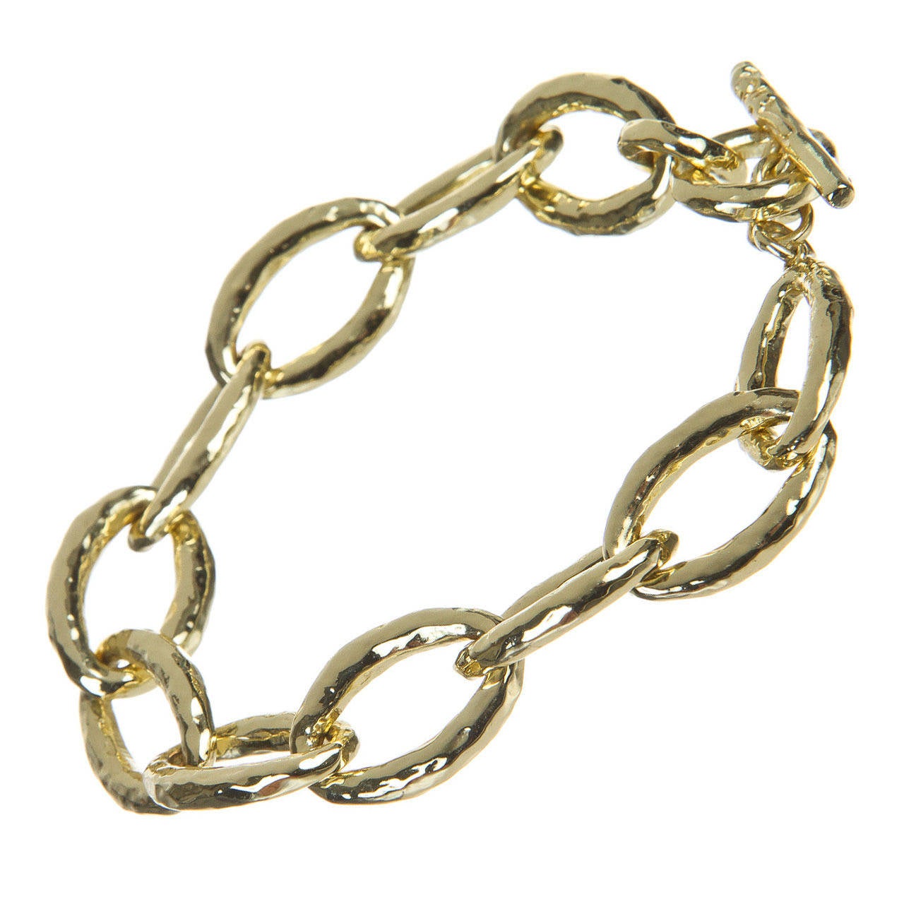 Ippolita Glamazon Gold Chain Link Bracelet For Sale