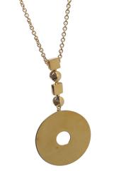 Bulgari Gold Chain and Medallion Necklace