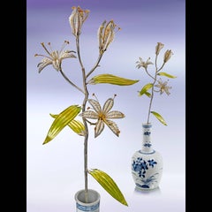 Ark Design, Bracelet, Diamonds Pearls, Enamel, 18 Karat Gold, Silver