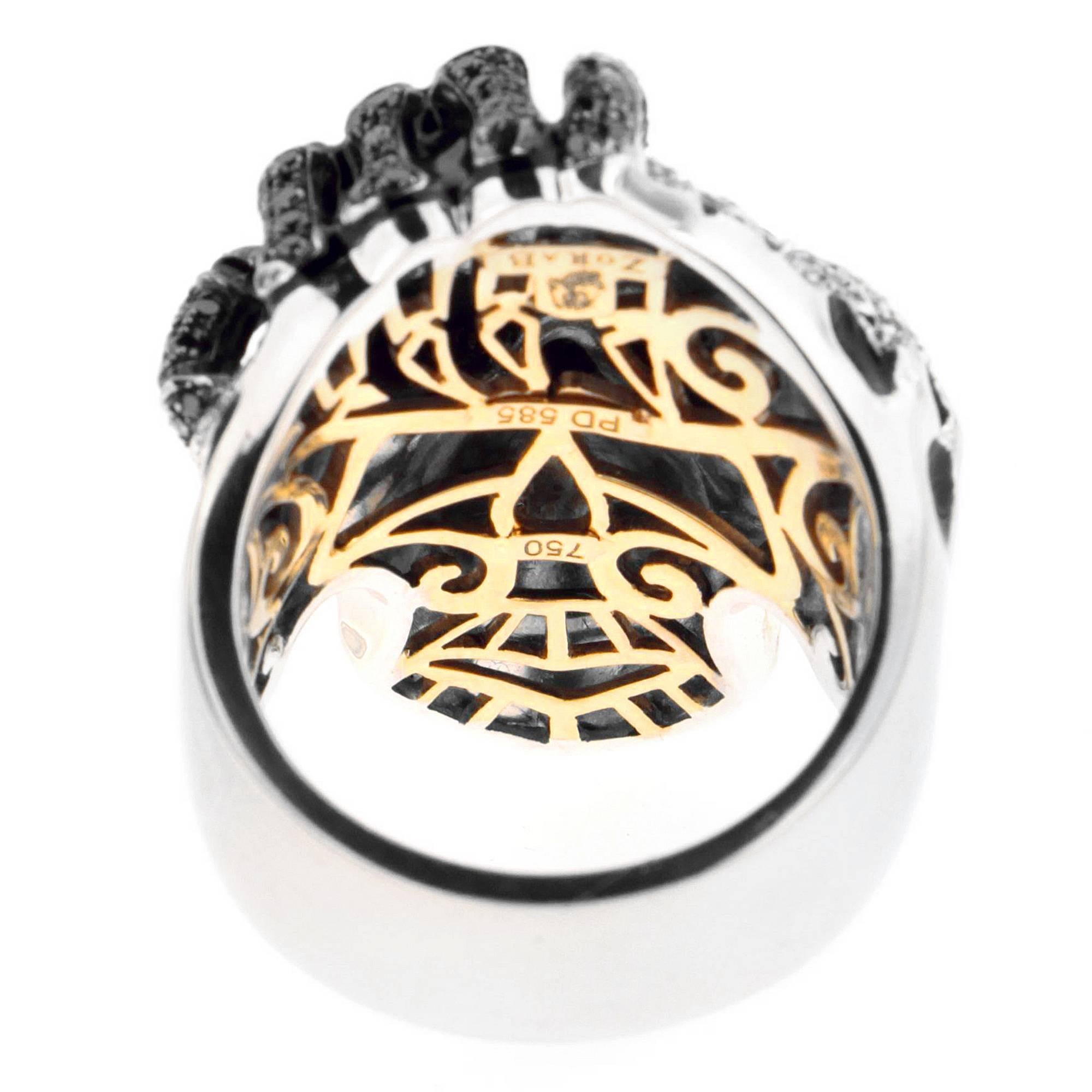 Gothic Revival Zorab Creation, Tama Skull Ring