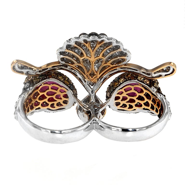 Zorab Creations Enlightened Owl Ring For Sale at 1stDibs