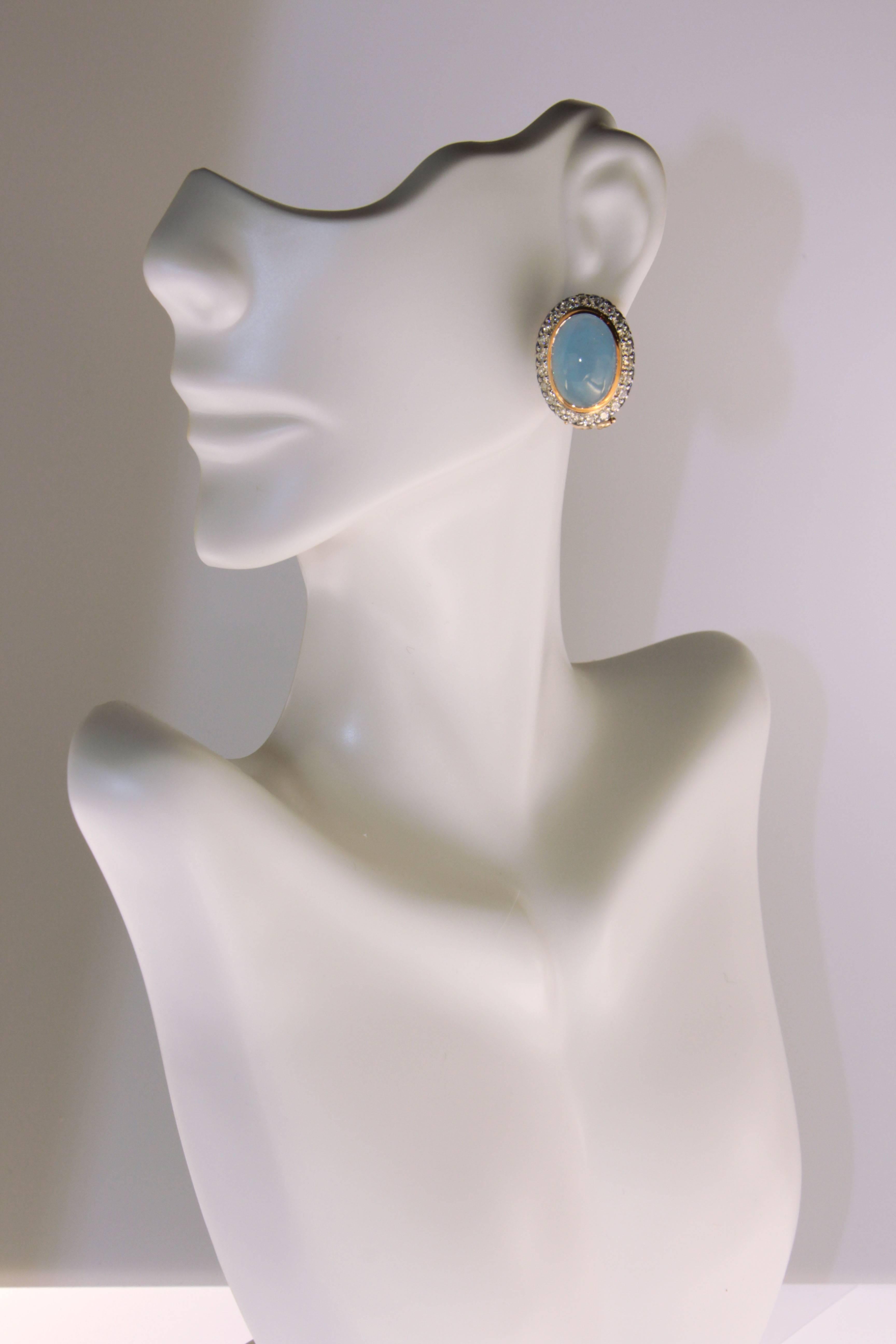 Women's Star Sky Earrings, a Zorab Creation For Sale