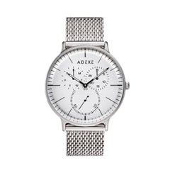 Adexe Stainless Steel They Minimal Silver Wristwatch