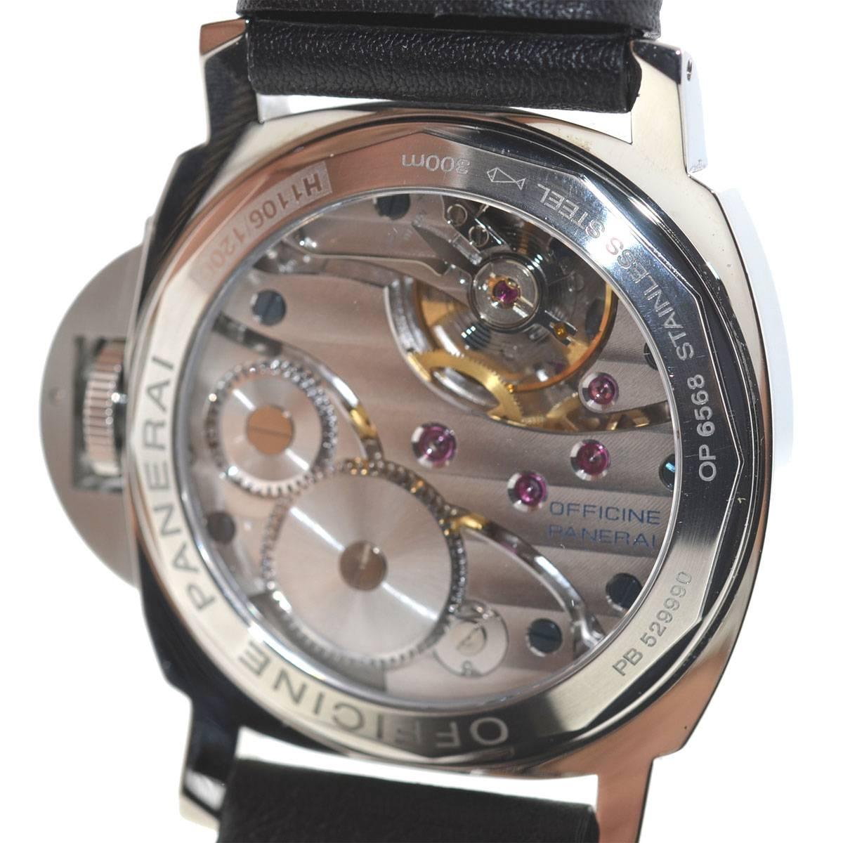 Panerai Luminor PAM 002 Stainless Steel Watch 1