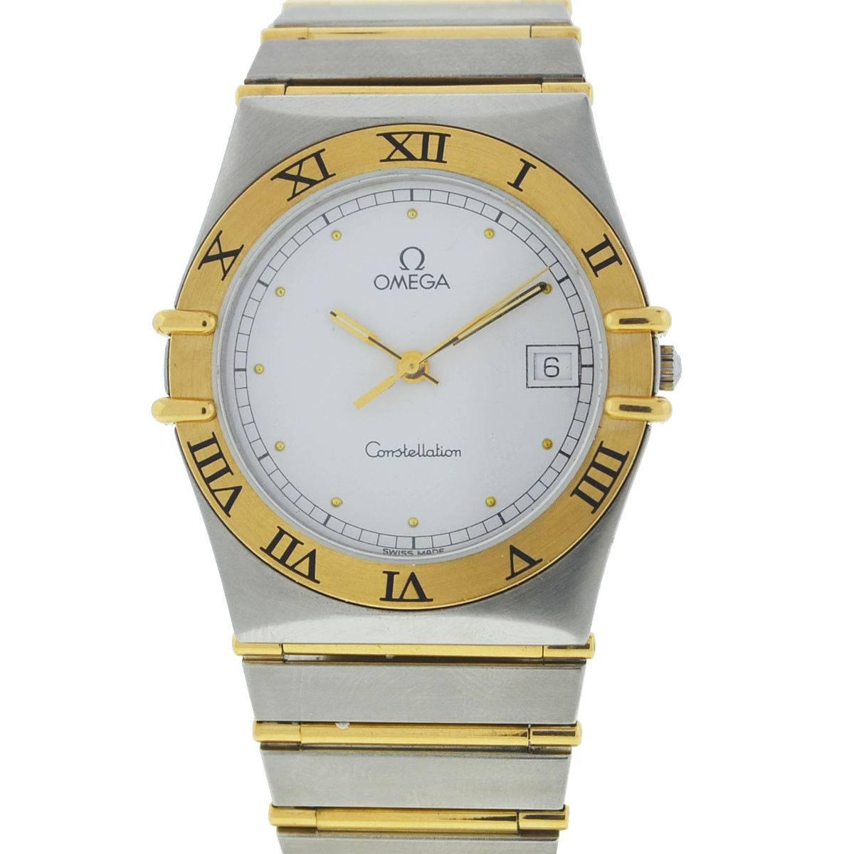 Omega Constellation Two-Tone Quartz Watch